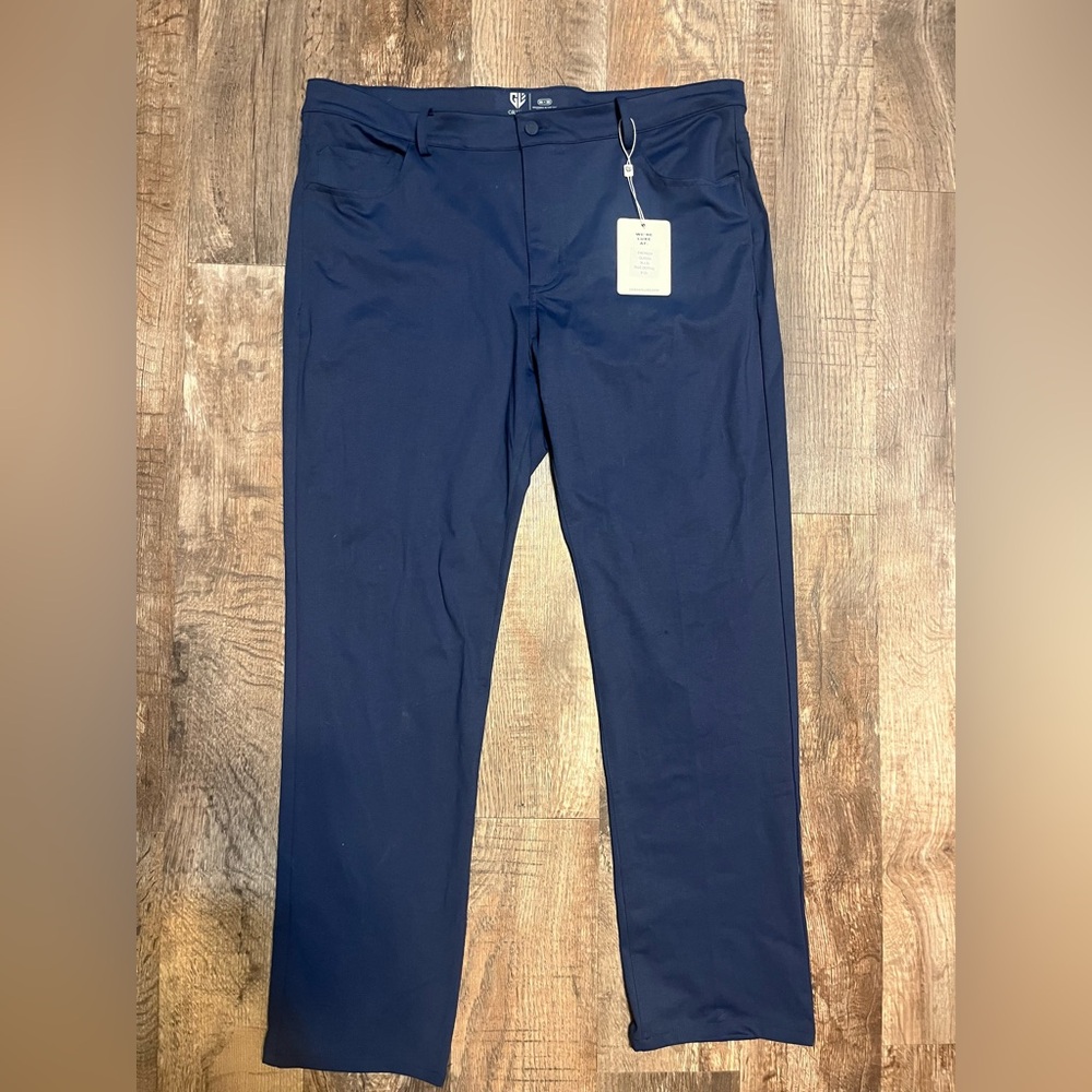 Graham Luxe Navy Blue Golf Pants Size: 36X30 NWT